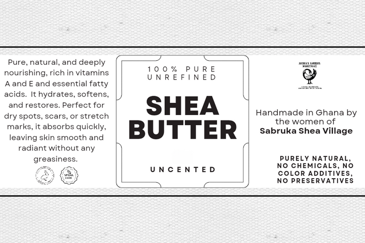 Sheabutter – 100 % rein und unraffiniert aus Ghana
