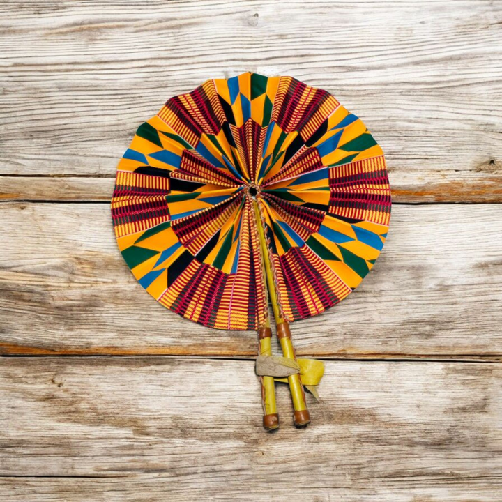 Gye Nframa Ankara Fan-Kente
