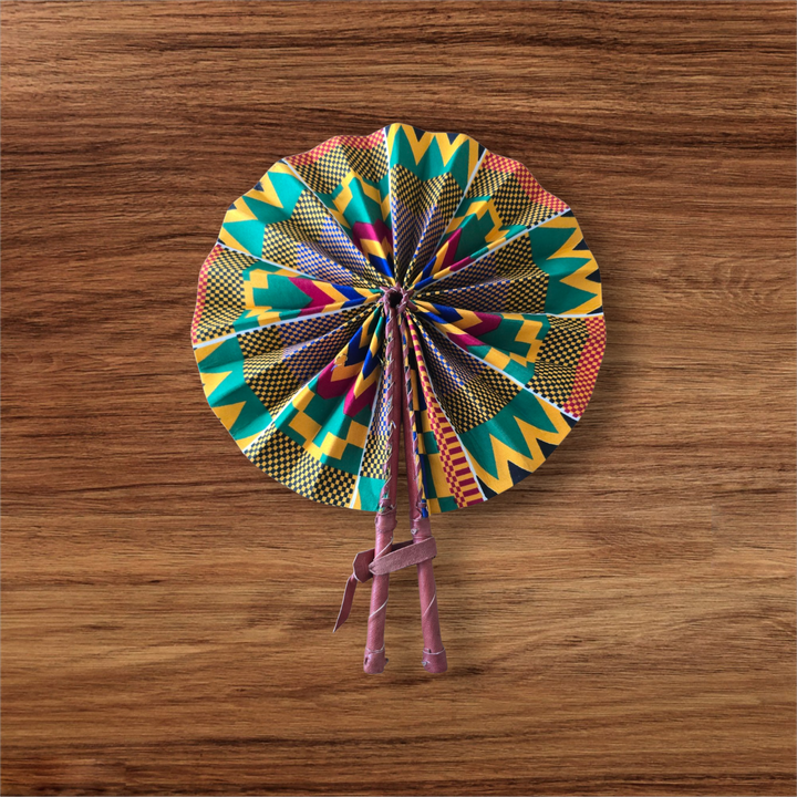 Gye Nframa Ankara Fan-Kente