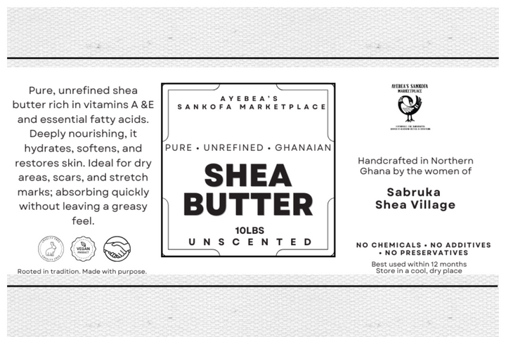 Wholesale Shea Butter- 100% Pure and Unrefined Ghanaian