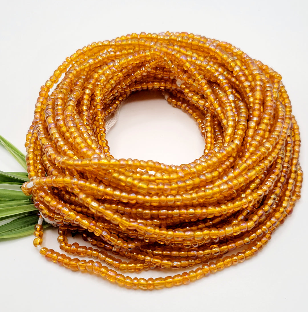 Crystal Beads For Waist | "Ahenepa Nkasa" | Ayebea's Sankofa