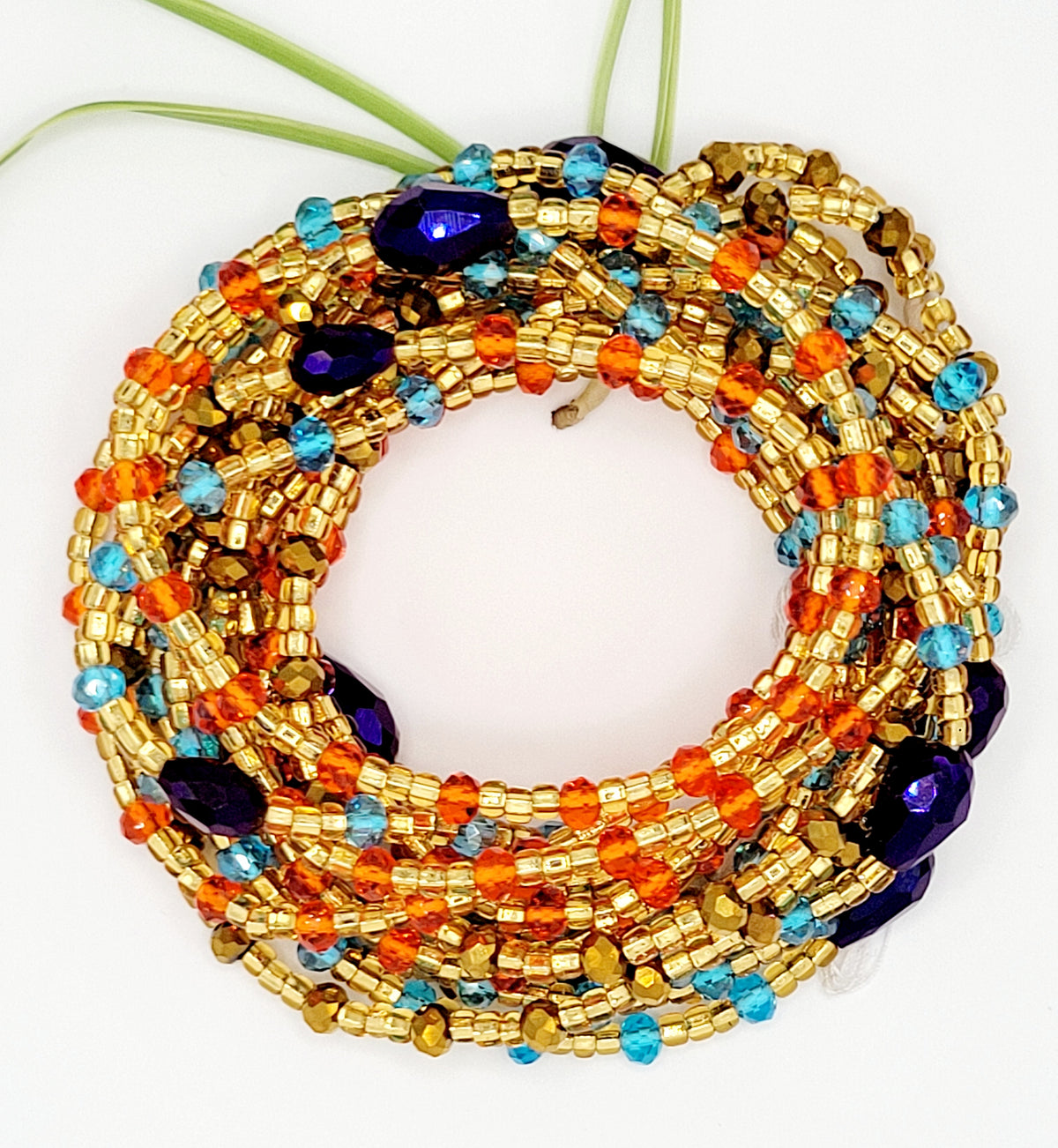 Traditional Waist Beads | "Odehye" Royalty | Ayebea's Sankofa