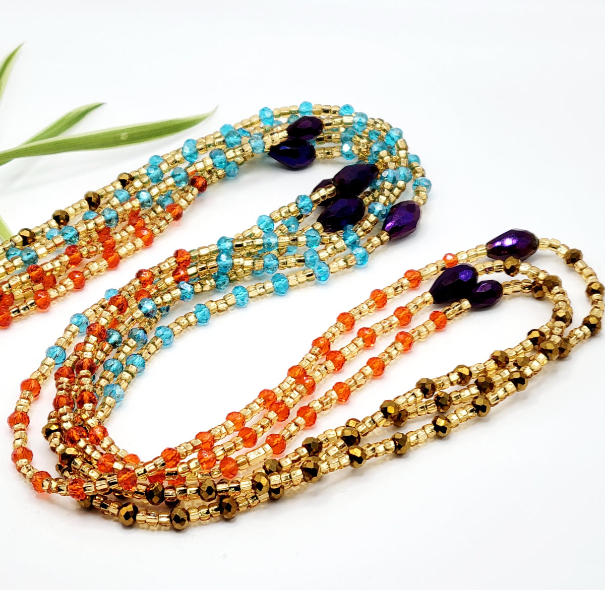 Traditional Waist Beads | "Odehye" Royalty | Ayebea's Sankofa