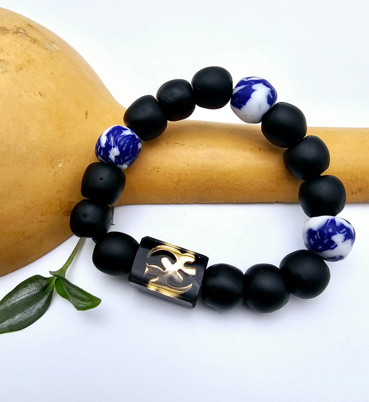 EcoAdinkra Harmony Bracelets- "Gye Nyame" Except God