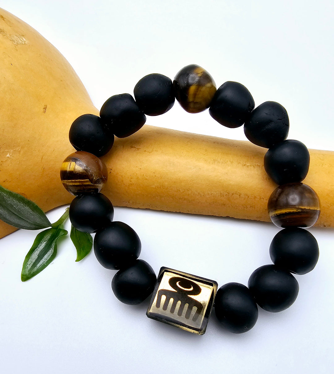 EcoAdinkra Harmony Bracelets- "Duafe" Wooden Comb