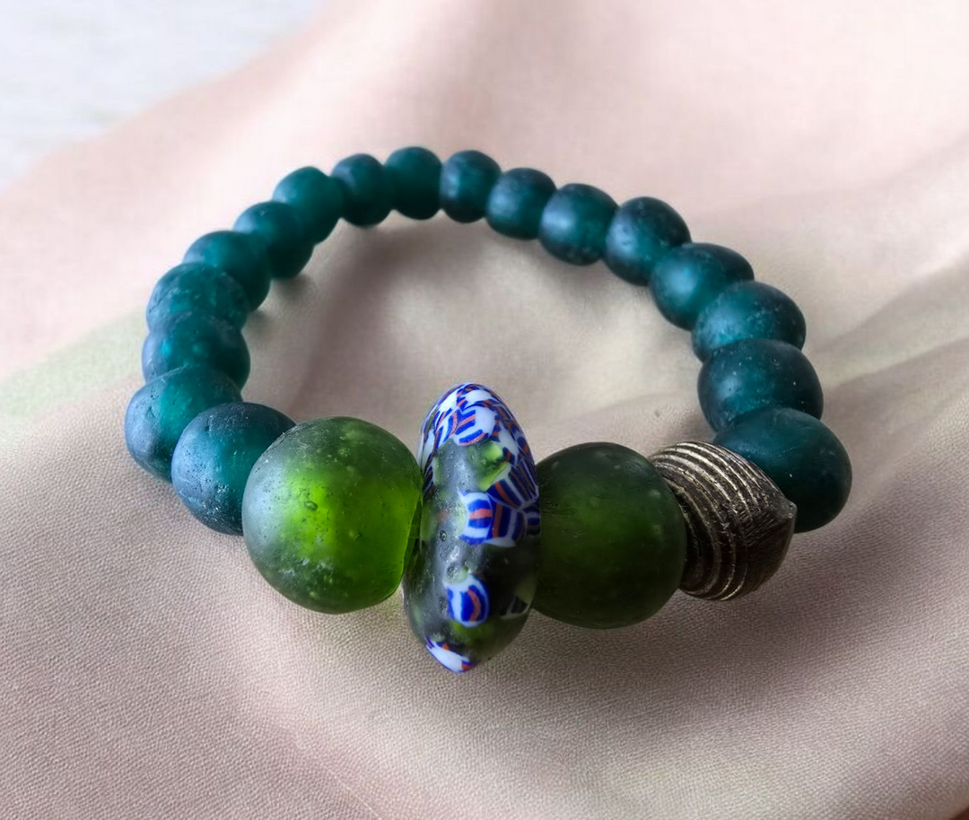 "Dzɔlɔ"- One of a Kind Bracelet-Ahaban