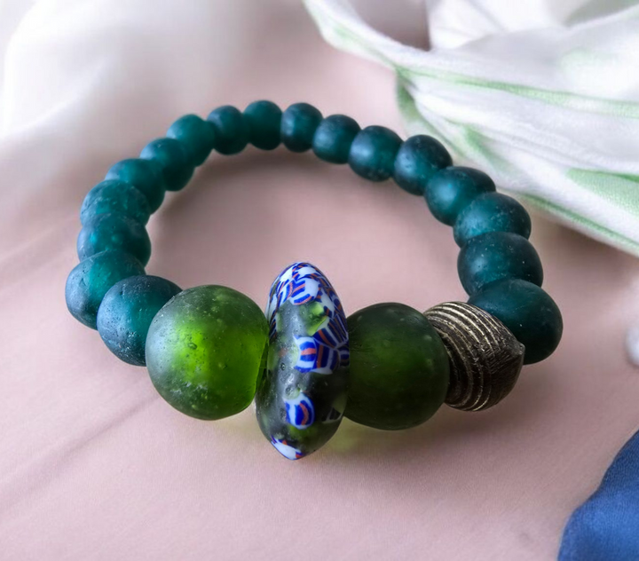 "Dzɔlɔ"- One of a Kind Bracelet-Ahaban