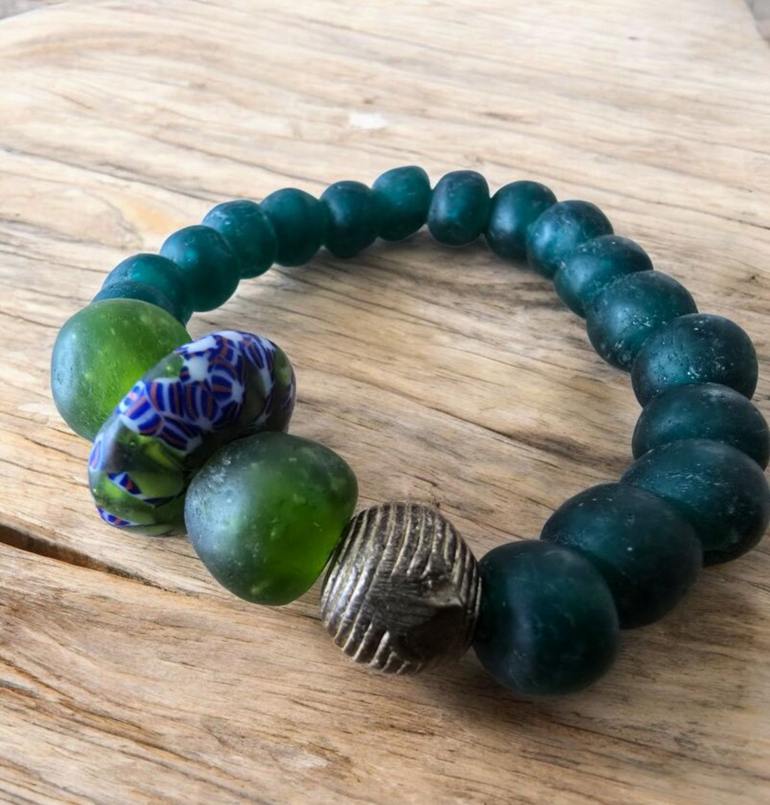"Dzɔlɔ"- One of a Kind Bracelet-Ahaban