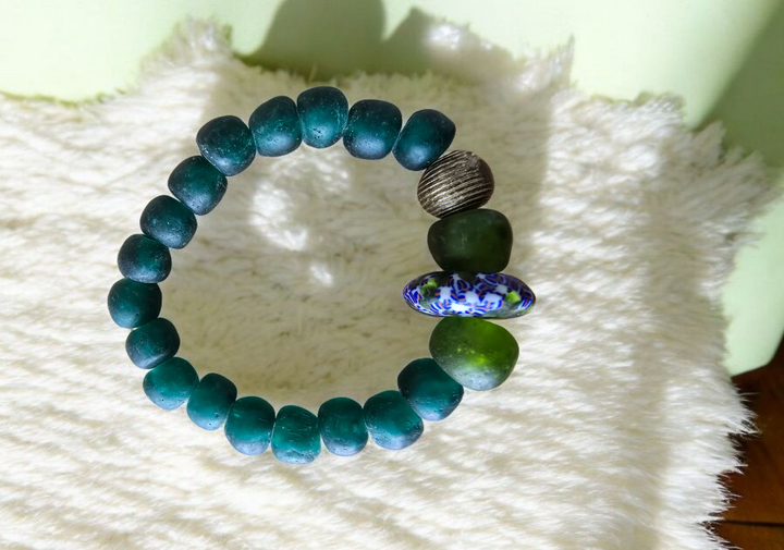 "Dzɔlɔ"- One of a Kind Bracelet-Ahaban