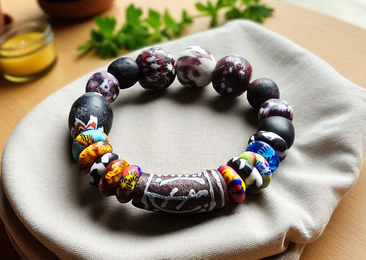Krobo Kaleidoscope-BRN Adinkra