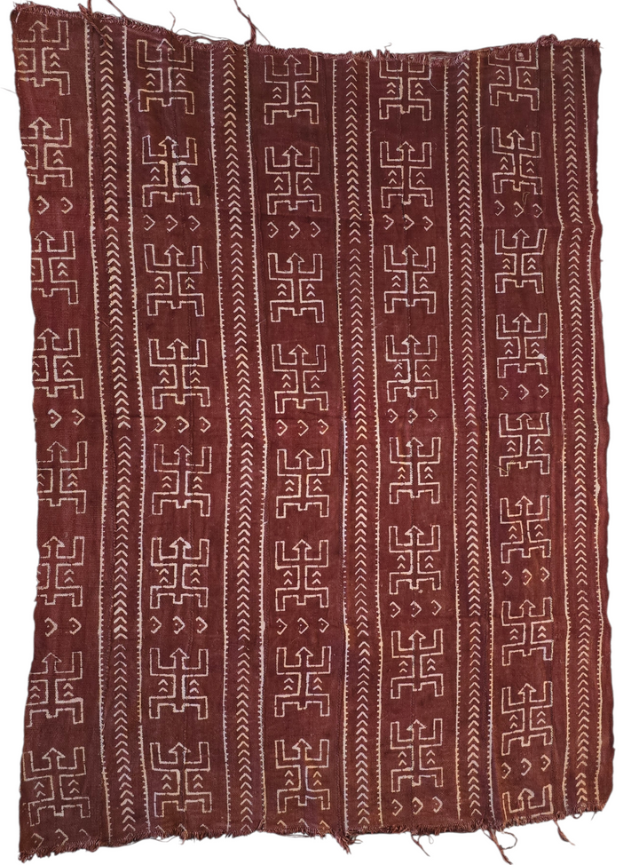 Fair Trade Bogolan Textile – Hand-Painted African Fabric for Sustainable Home Décor