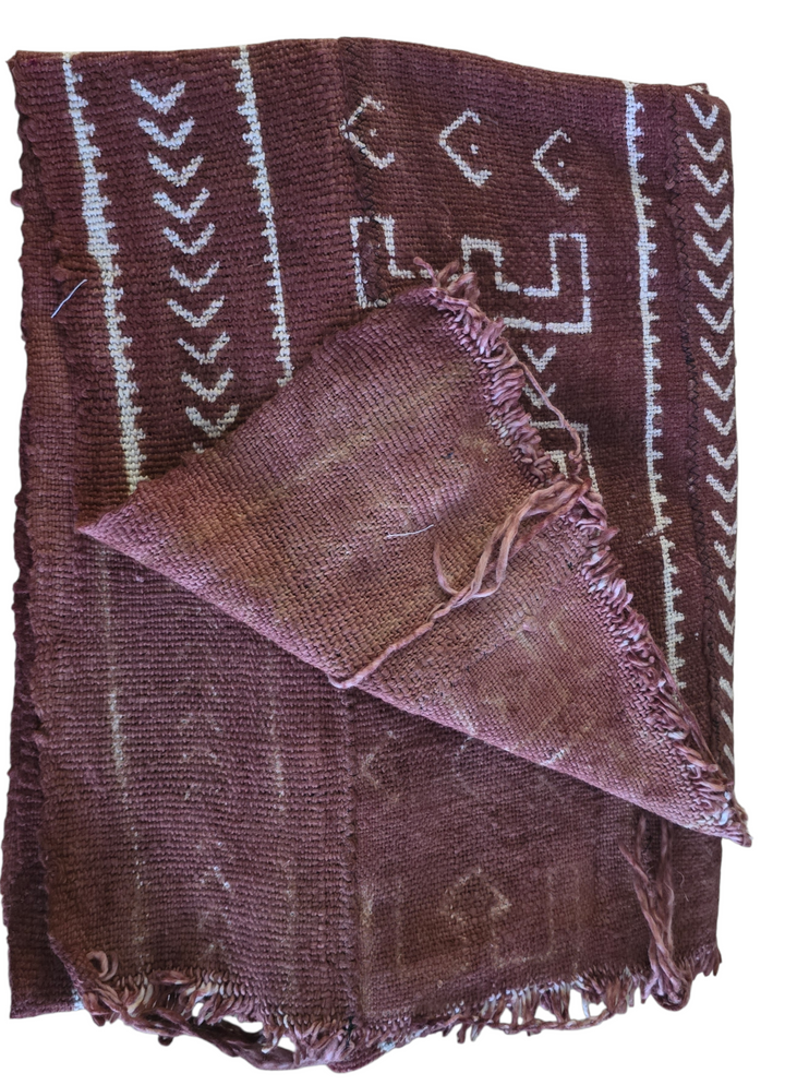 Fair Trade Bogolan Textile – Hand-Painted African Fabric for Sustainable Home Décor