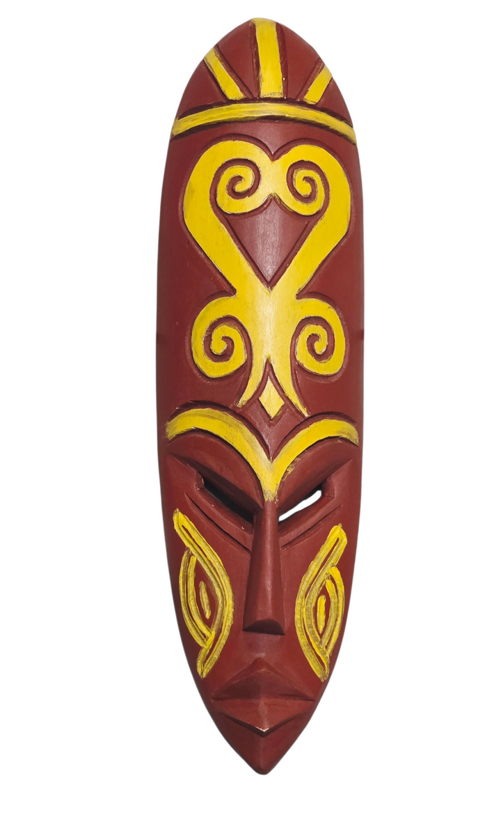 Adinkra handgeschnitzte afrikanische Maske