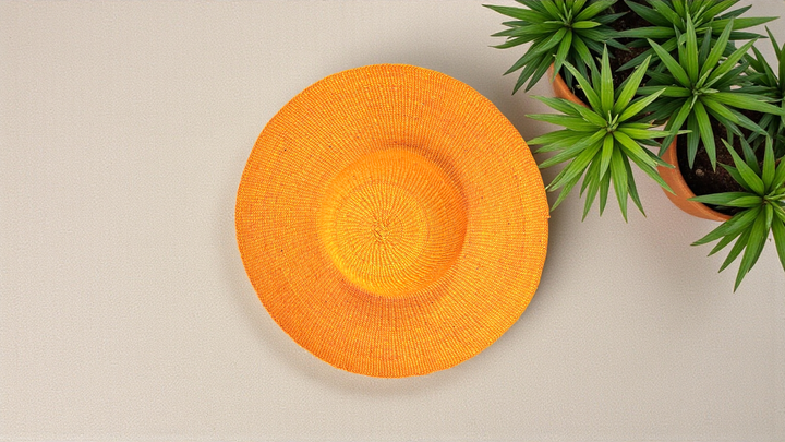 Orange Savanna Glow Sun Hat