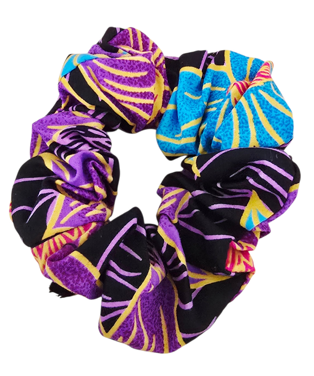 Second Life Scrunchies | Upcycled Fabric Hair Accessories