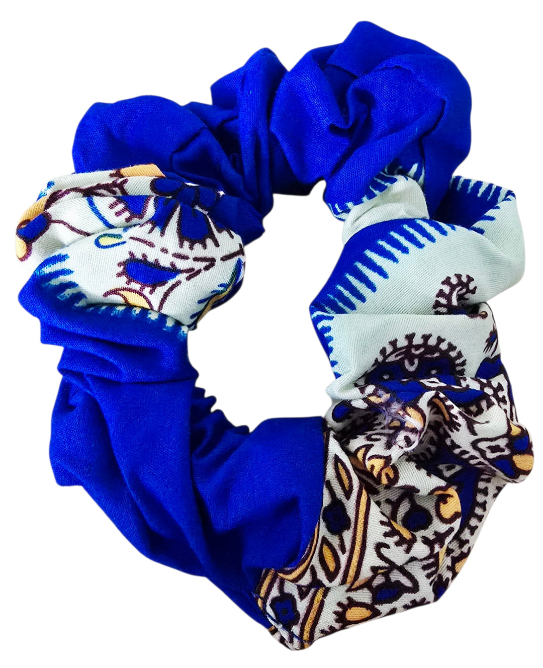 Second Life Scrunchies | Upcycled Fabric Hair Accessories
