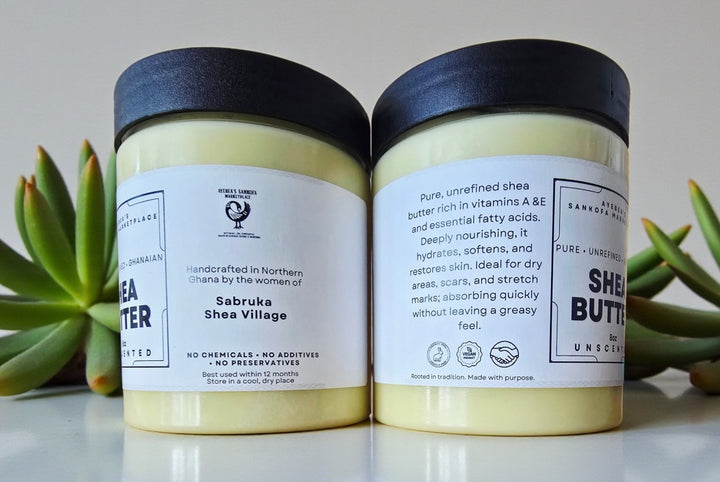 Sheabutter – 100 % rein und unraffiniert aus Ghana