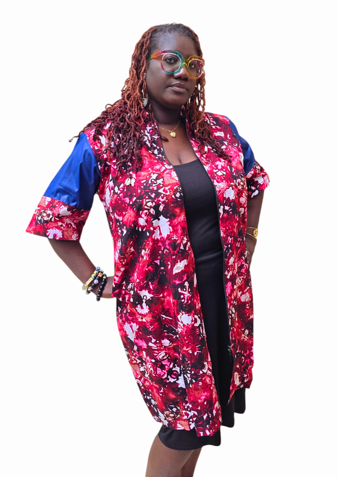 Ankara Jacket Dress