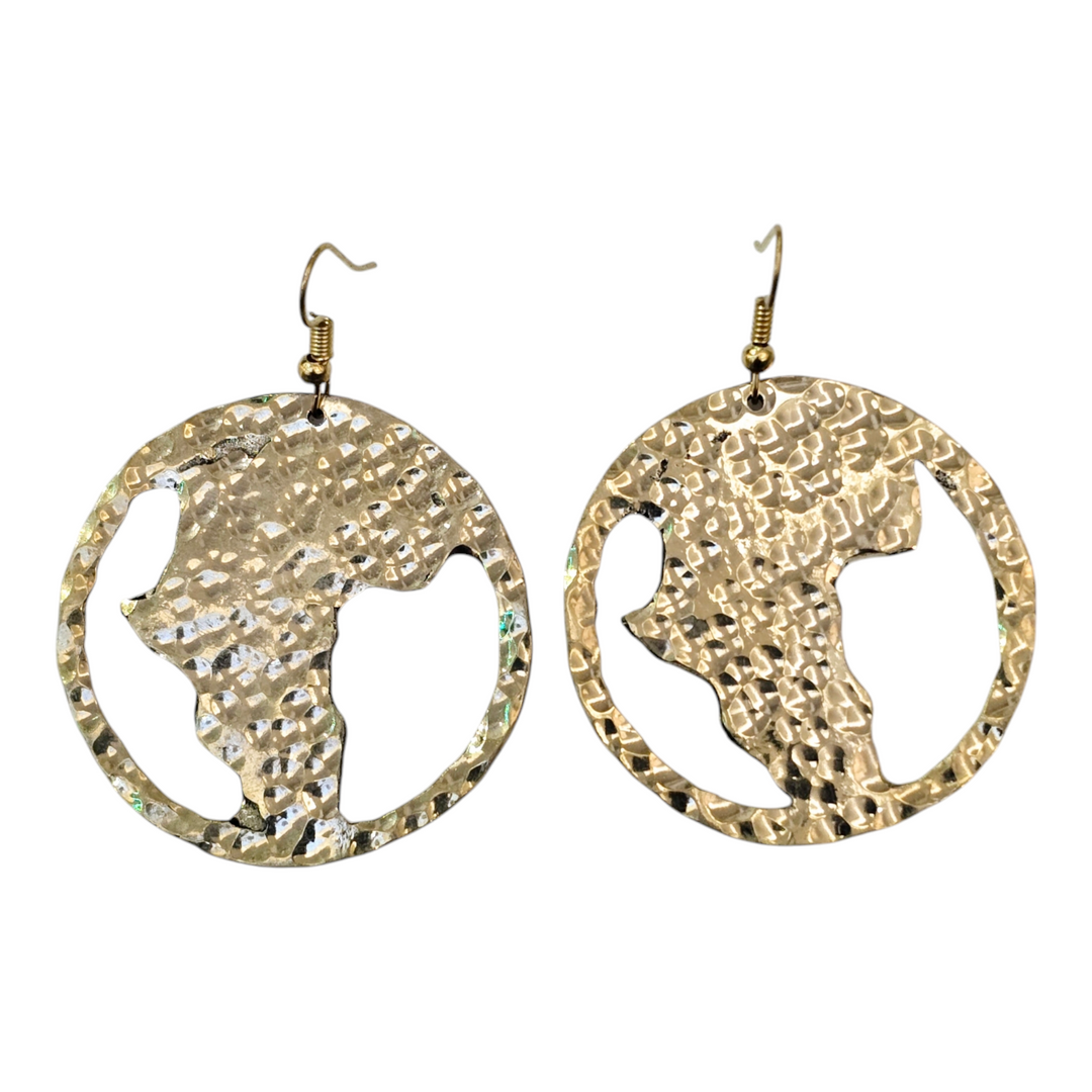 Motherland Brass Earrings