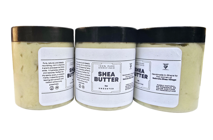 Shea Butter- 100% Pure and Unrefined Ghanaian 8oz