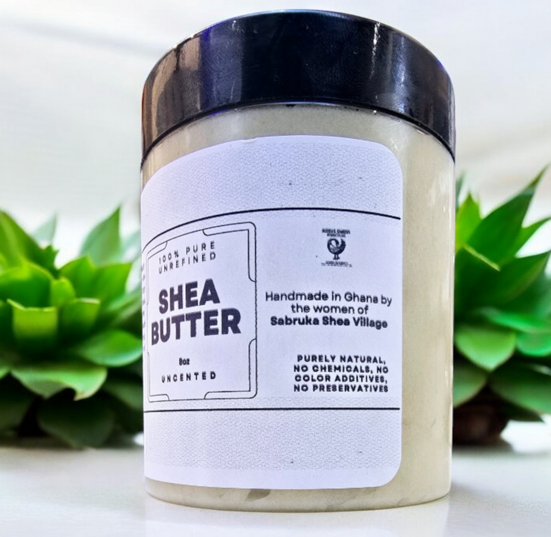 Shea Butter- 100% Pure and Unrefined Ghanaian 8oz