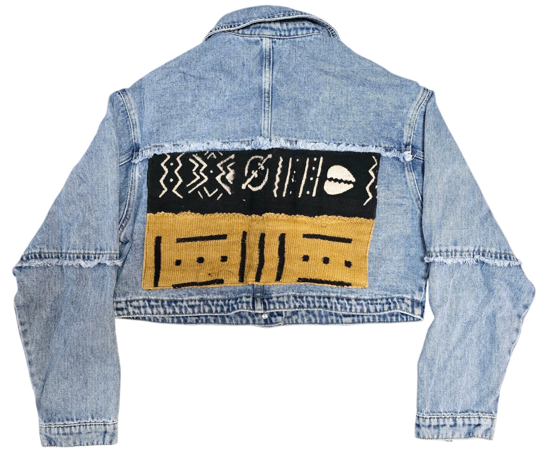 Tumi-Denim Fusion Upcycled Jacket