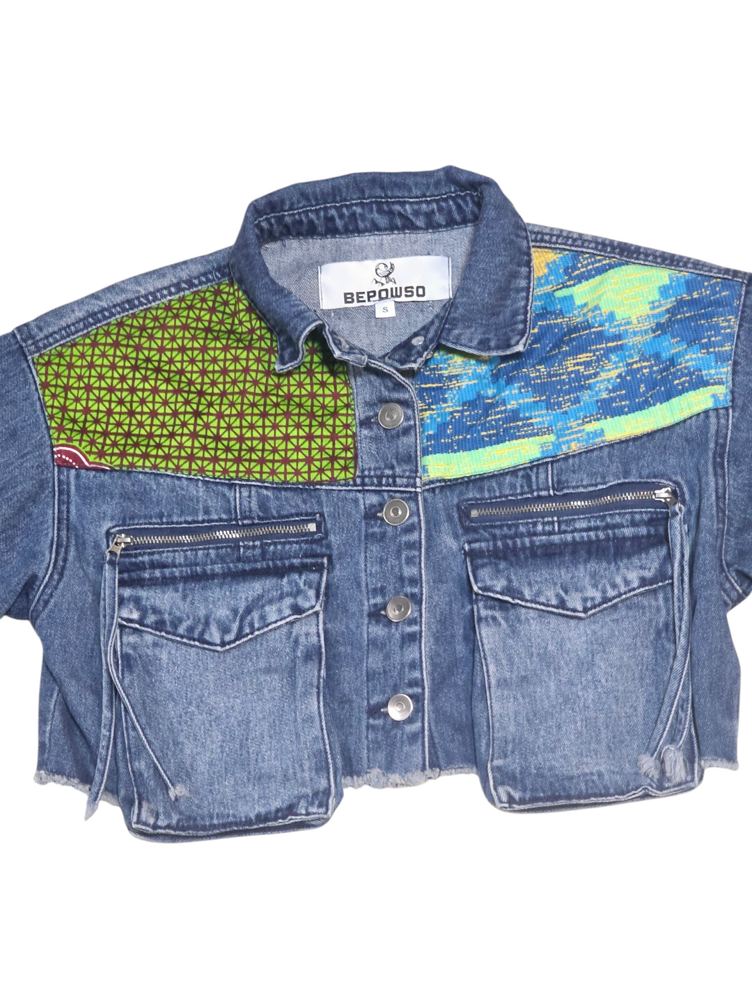 Adzo-Denim Fusion Upcycled Jacket