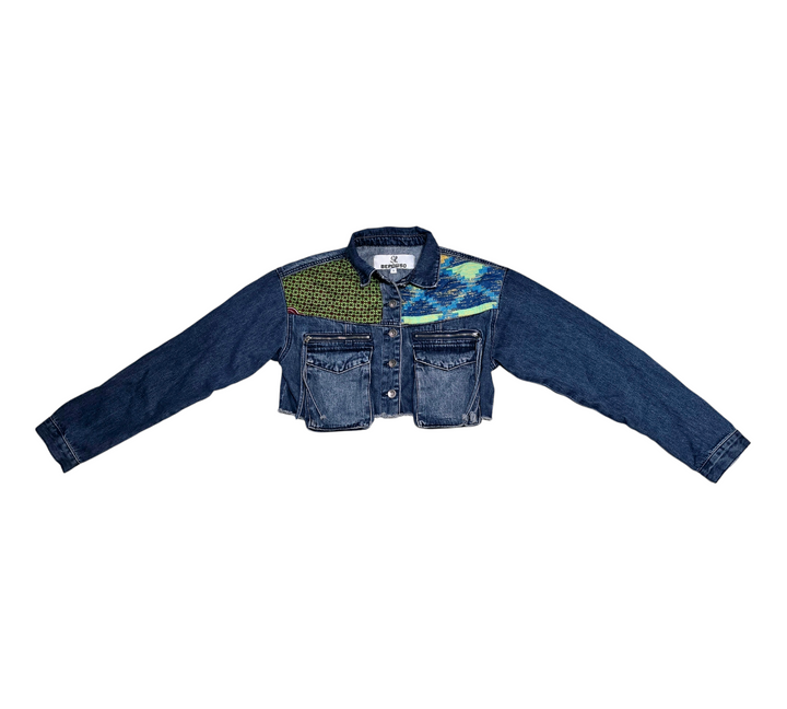 Adzo-Denim Fusion Upcycled Jacket