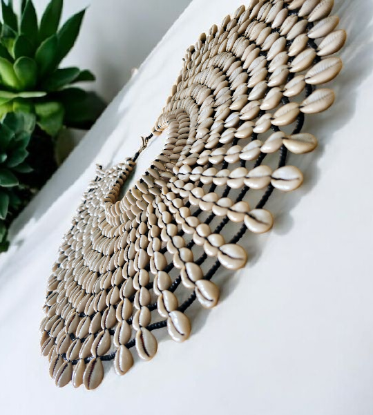 Zanbaya- Cowrie Statement Necklace