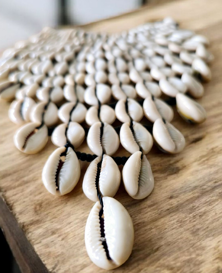 Tindana- Cowrie Statement Necklace