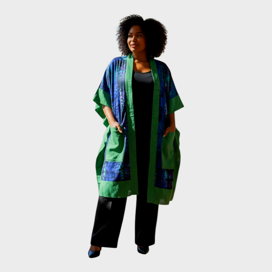 Regal Kente Kimono