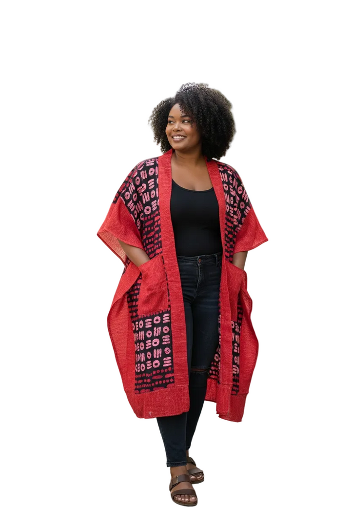 Regal Kente Kimono
