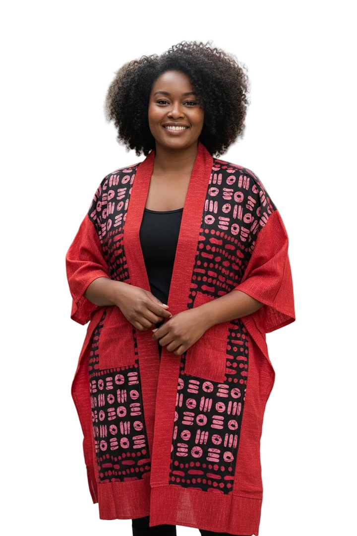 Regal Kente Kimono
