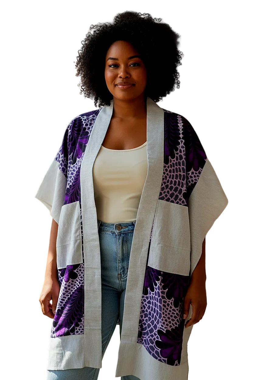 Regal Kente Kimono
