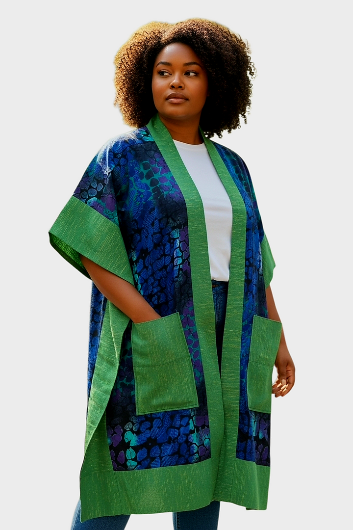 Regal Kente Kimono