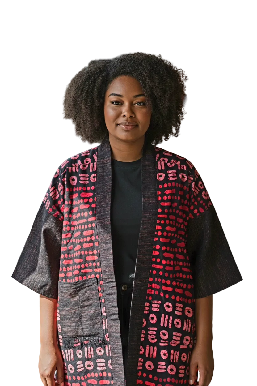 Regal Kente Kimono