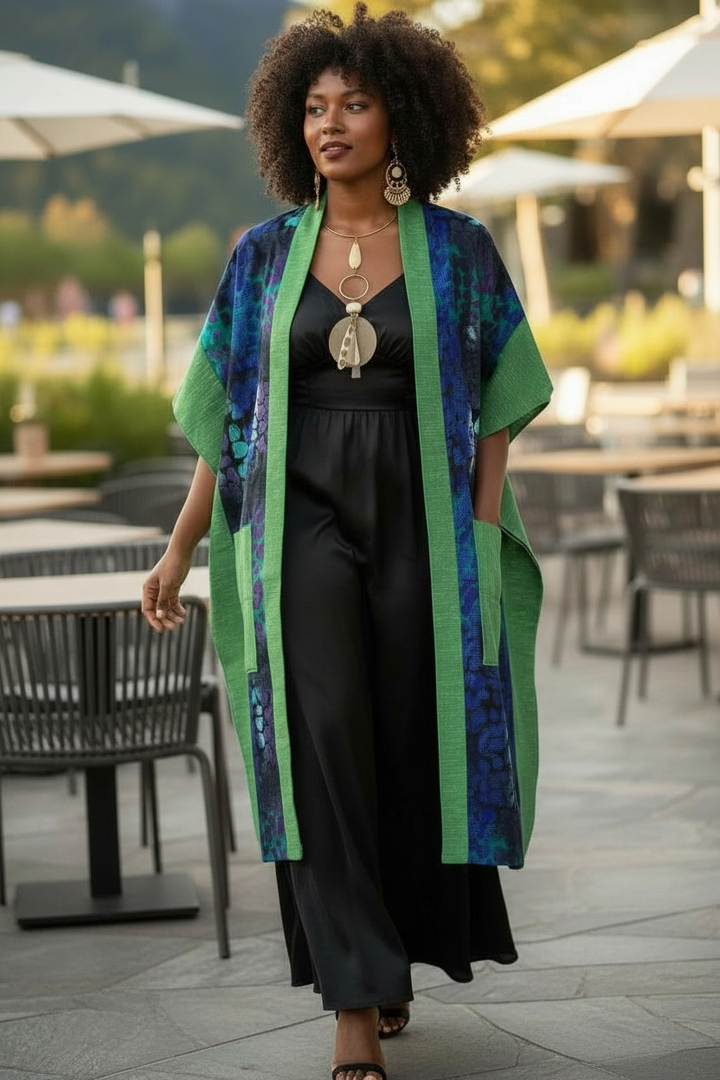 Regal Kente Kimono