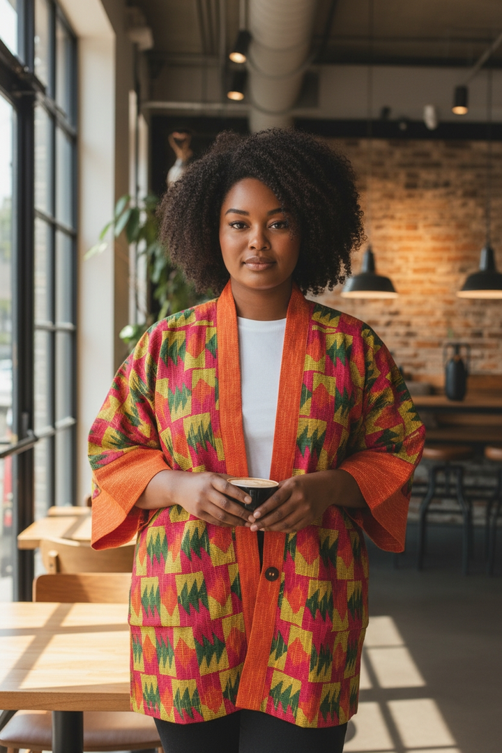 Bepɔwso Heritage Kimono