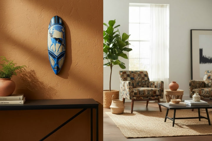 Hand Carved African Mask