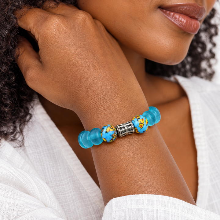 "Dzɔlɔ"- One of a Kind Bracelet-Tumtum ni Fitaa