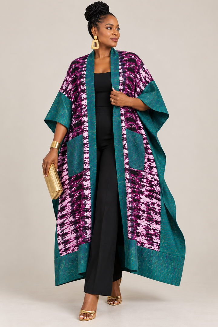 Regal Kente Kimono