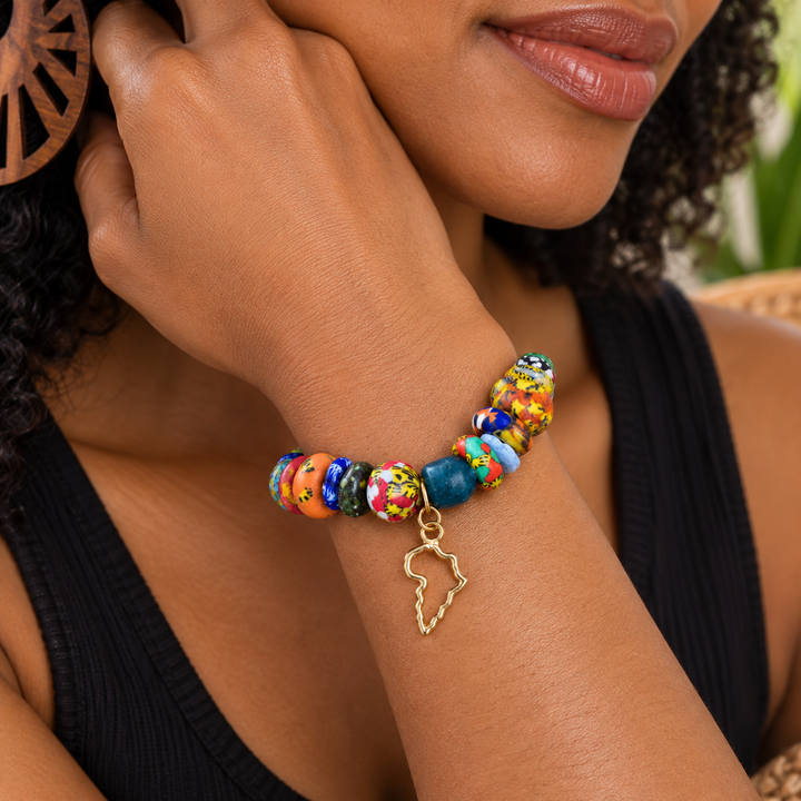 "Dzɔlɔ"- One of a Kind Bracelet-Fofo