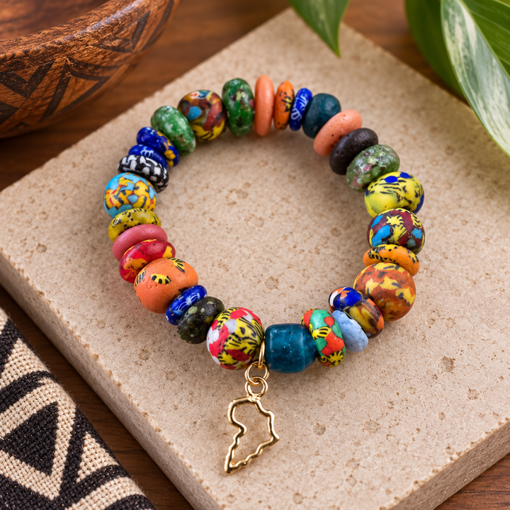 "Dzɔlɔ"- One of a Kind Bracelet-Fofo