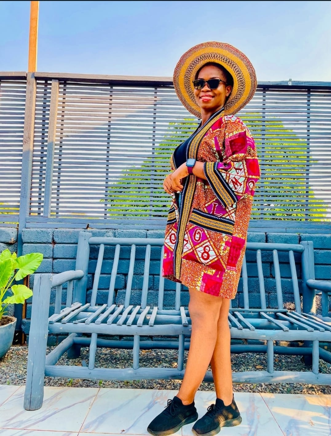 African Print Kimono | mSimps Ankara Fabric Kimono | Ayebea's Sankofa